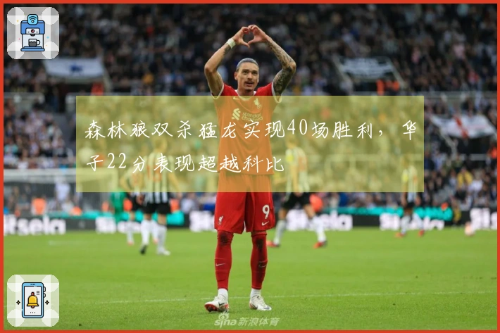 森林狼双杀猛龙实现40场胜利，华子22分表现超越科比